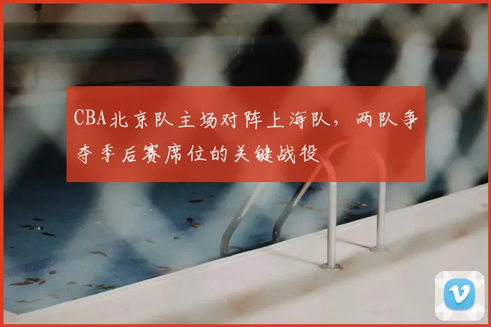 CBA北京队主场对阵上海队，两队争夺季后赛席位的关键战役