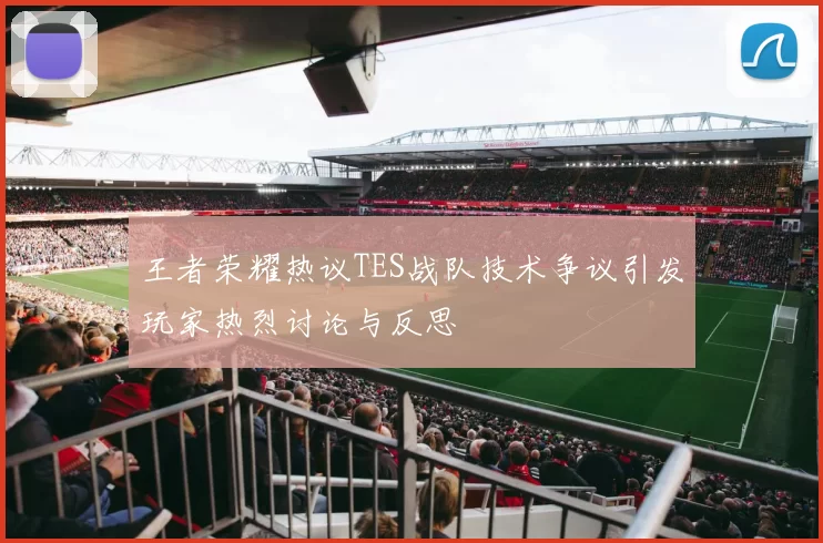 王者荣耀热议TES战队技术争议引发玩家热烈讨论与反思