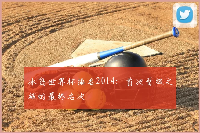 冰岛世界杯排名2014:首次晋级之旅的最终名次